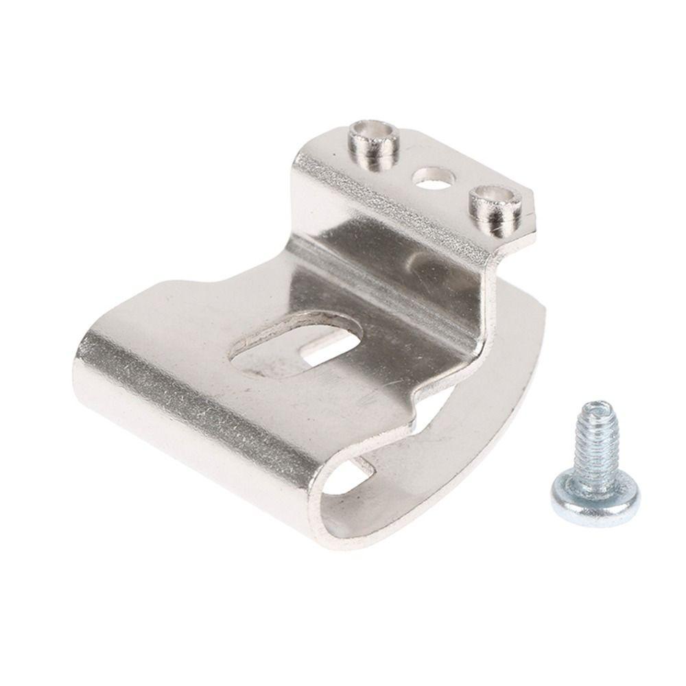 Populer 10pcs Klip Sabuk Bor Elektrik Alat Tersedia Belt Clip Hooks Klip Pengait Sekrup Kait Aksesoris Gesper Pinggang