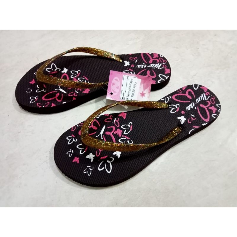 Sandal Jepit Wanita New Era Kayla jepit blink blink