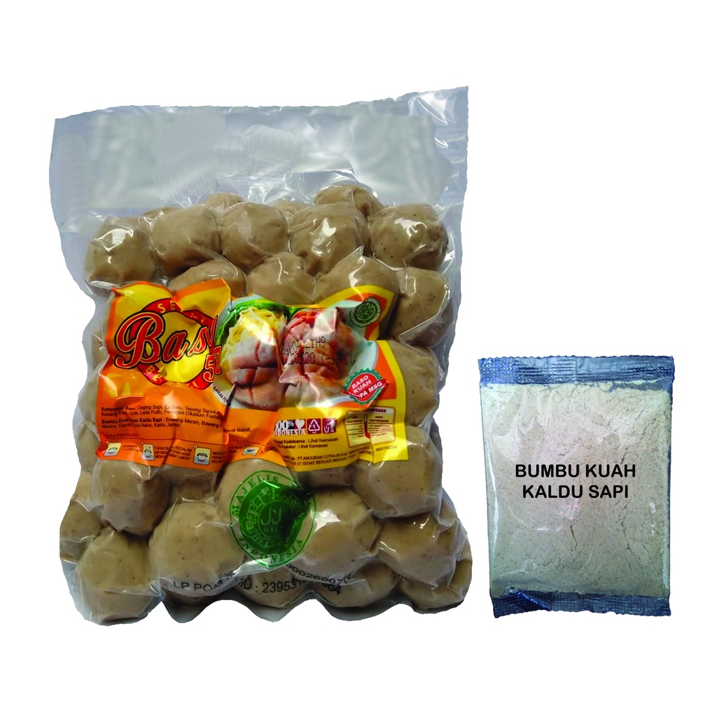 

Baso Sapi Kuah 57 Isi 50 Butir