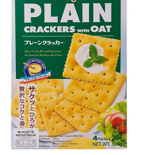 

Terbaik Meiji Plain Cracker With Oat [104 gr] buruan