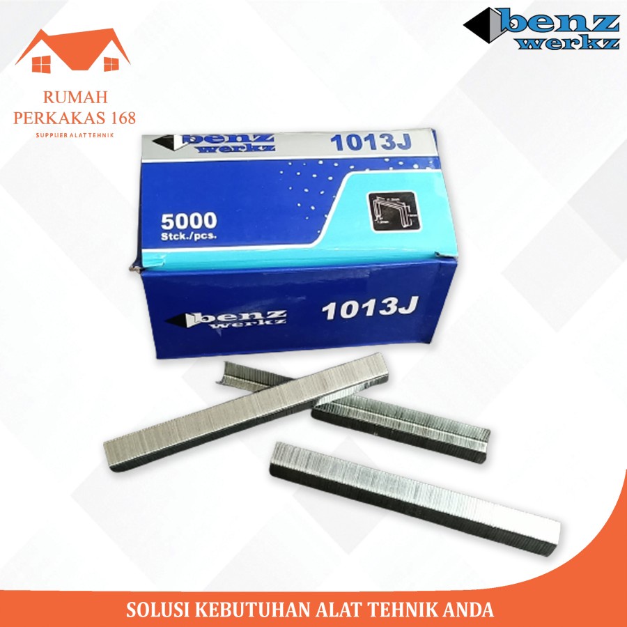 

BENZ 1013J Isi Mesin Staples Paku Tembak U Mata Nailer Gun 1013 J