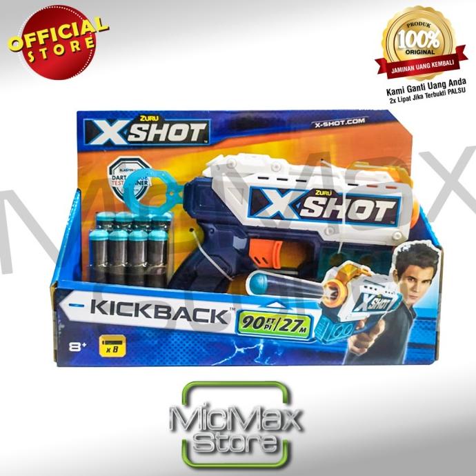 Emco Zuru Xshot X Shot Xshot Kickback Blaster Not Nerf Quadrant