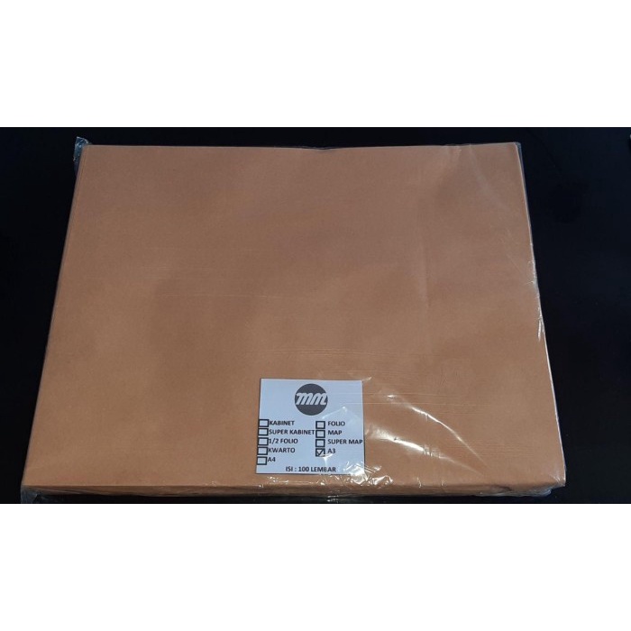 

Sale!!! Amplop Coklat Mm 80Gr Ukuran A3 (Isi 100 Lembar) Sale!!!
