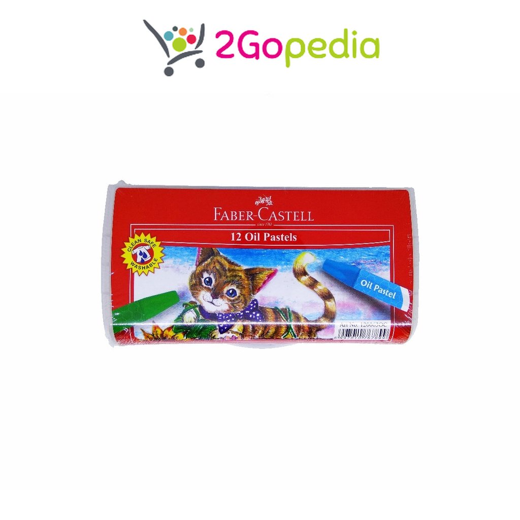 

Krayon Warna Crayon 12 Hop Eco Kucing Faber Castell Grosir Murah Atk