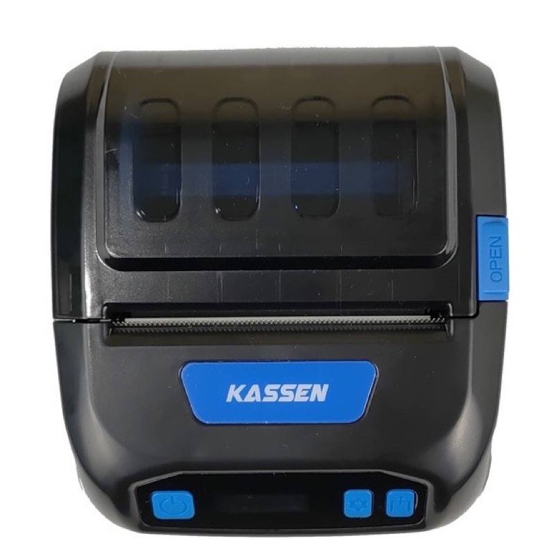 MOBILE PRINTER BLUETOOTH LABEL THERMAL ALAMAT 80MM KASSEN MT-300VL Android dan IOS bisa buat resi sh