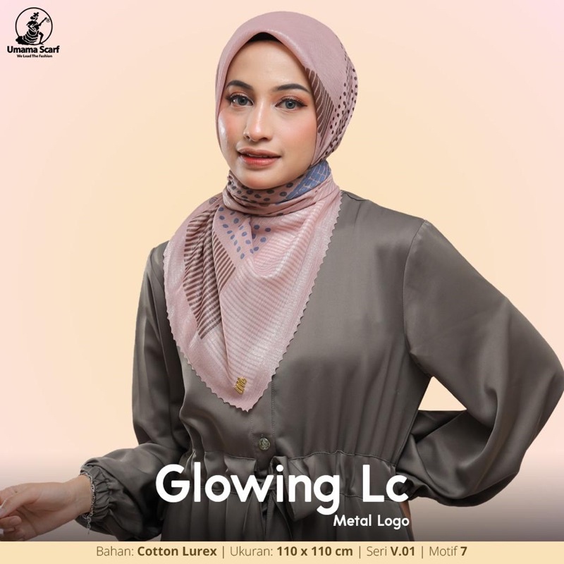 Jilbab Glowing Motif