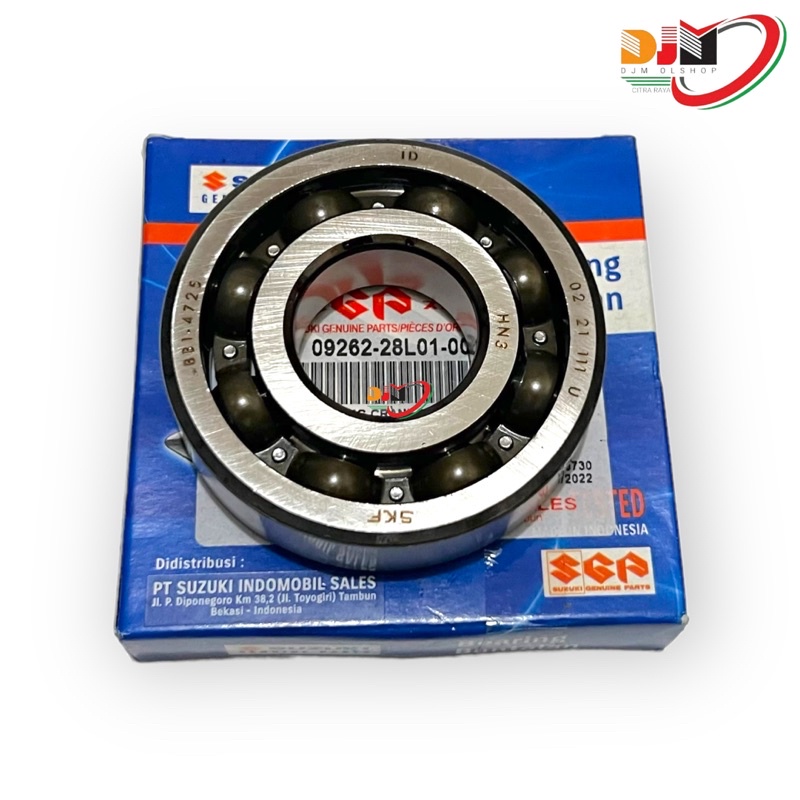 BEARING KRUK AS SUZUKI SATRIA FU150 ORIGINAL SGP Kiri 09262-28L01-000 | Kanan 09262-35L01-000