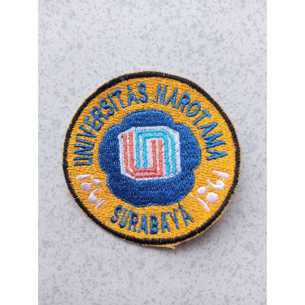 LOGO BET UNIVERSITAS NAROTAMA SURABAYA, LOGO BERWARNA, LOGO BORDIR, LOGO UNIVERSITAS, LOGO SEKOLAH