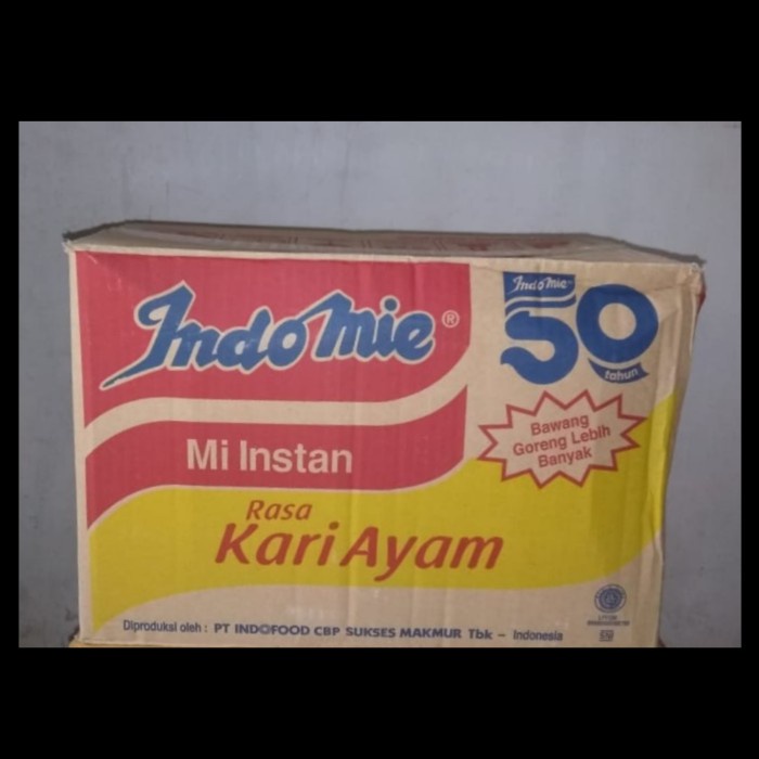 

PROMO Indomie kare ayam 1 dus