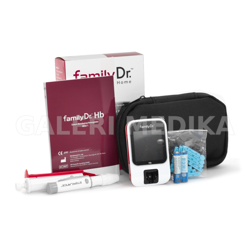 Family Dr - Alat Cek Hemoglobin / Alat Ukur Kadar Hb / Alat Cek Hb