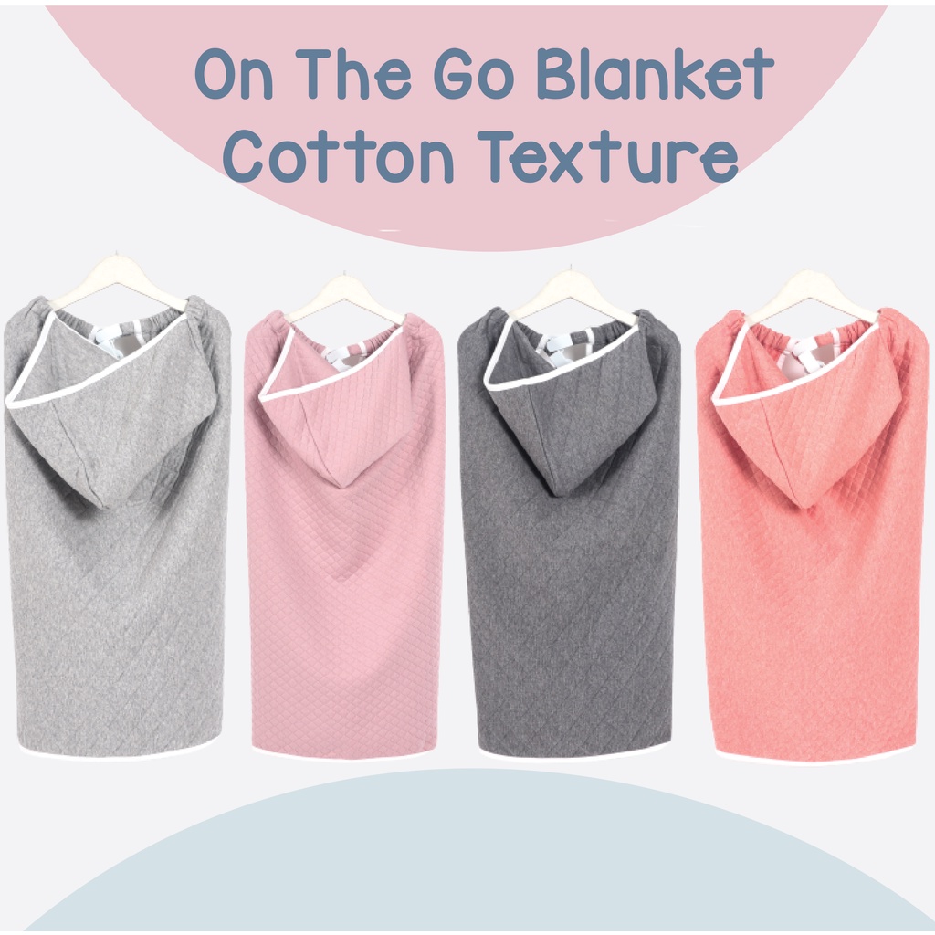 On The Go Blanket Selimut Bayi Custom Nama Kukopilokids