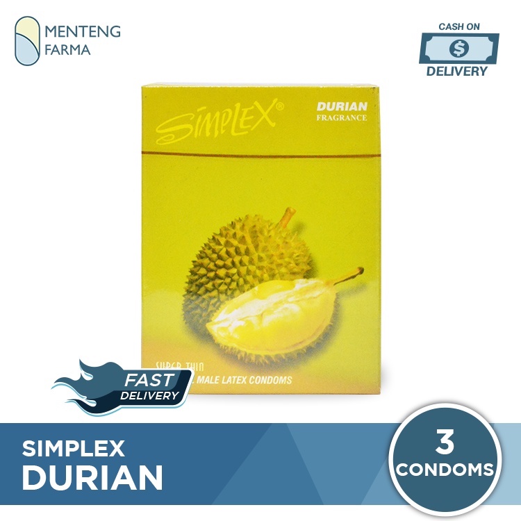 Kondom Simplex Durian Fragrance - Isi 3