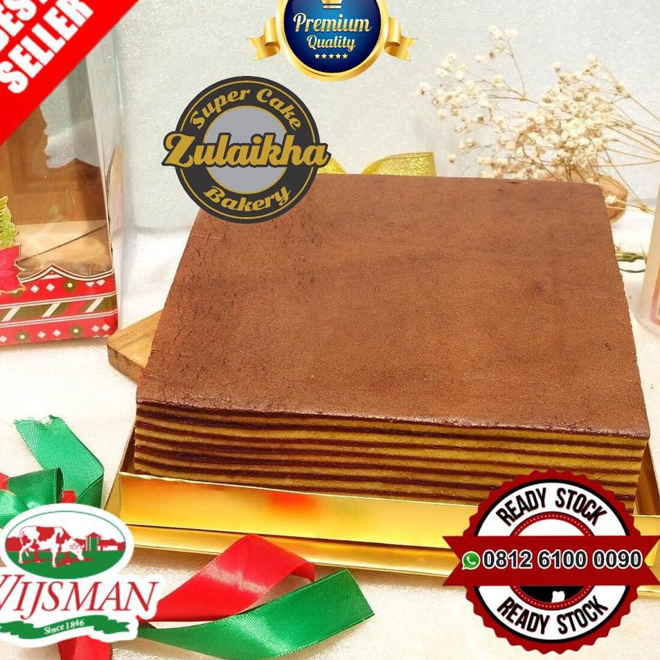 

Kepoin aja--Lapis legit super wisman 20 x 20 cm