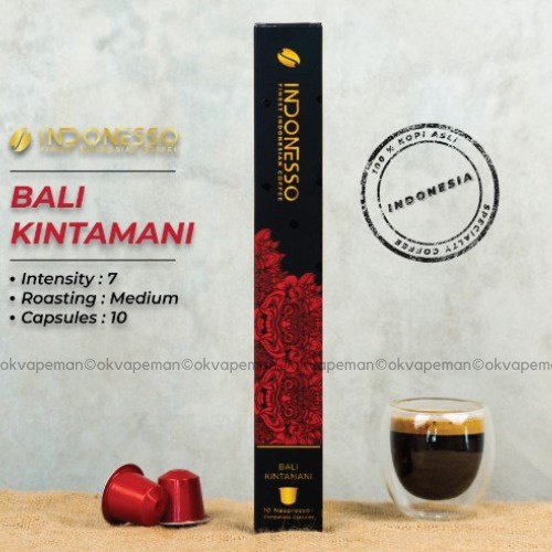 

INDONESSO Bali Kintamani Nespresso® Coffee Capsule / Kapsul Kopi