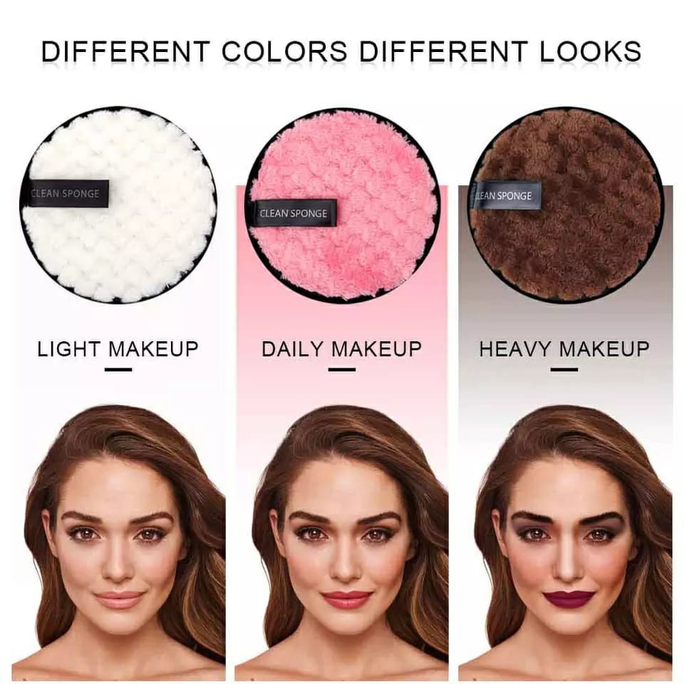 spons penghapus makeup makeup removal clean sponge makeup remover cotton 04