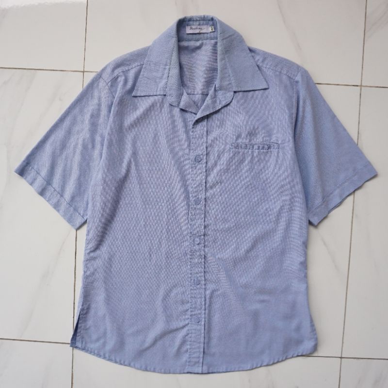 WORKSHIRT KEMEJA POLOS SKY BLUE