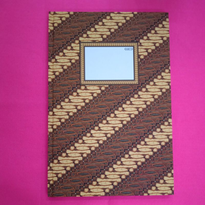 Kiky Buku Hard Cover Folio Isi 100 Lembar ( Motif Random)