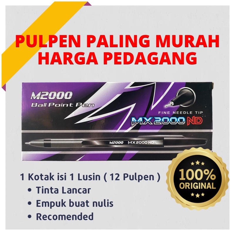 

Pulpen M2000 hitam paling murah harga pedagang