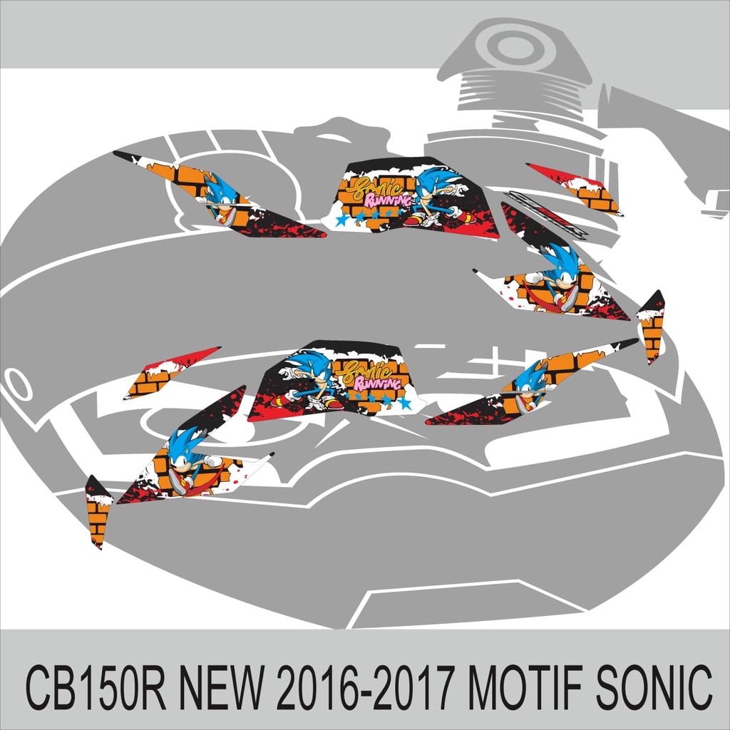 STRIPING CB 150 R NEW 2016-2017 SONIC