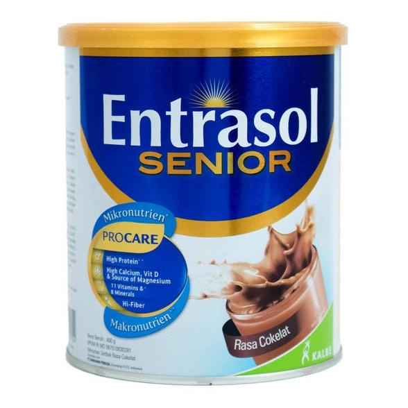 

[ COD ] ENTRASOL Senior Pro-Care Chocolate 400gr for 51 Plus Years Old