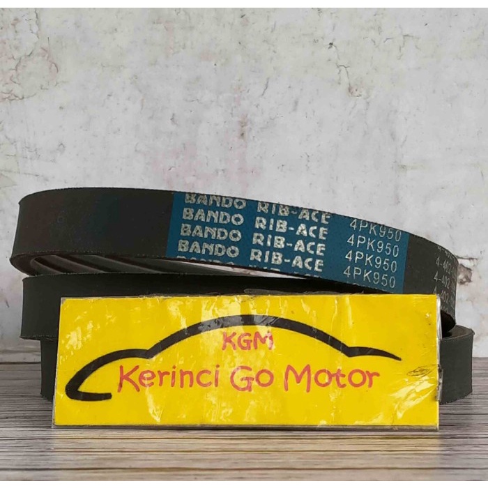 BANDO VAN BELT 4PK 950 RIB BELT TALI KIPAS 4PK-950 FAN BELT ALUR