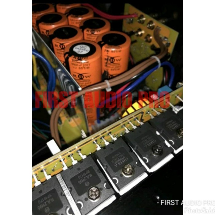 Wtb003 Power Amplifier Rdw Fa9000 / Fa 9000 2 X 1800 Watt Original Rdw Asli