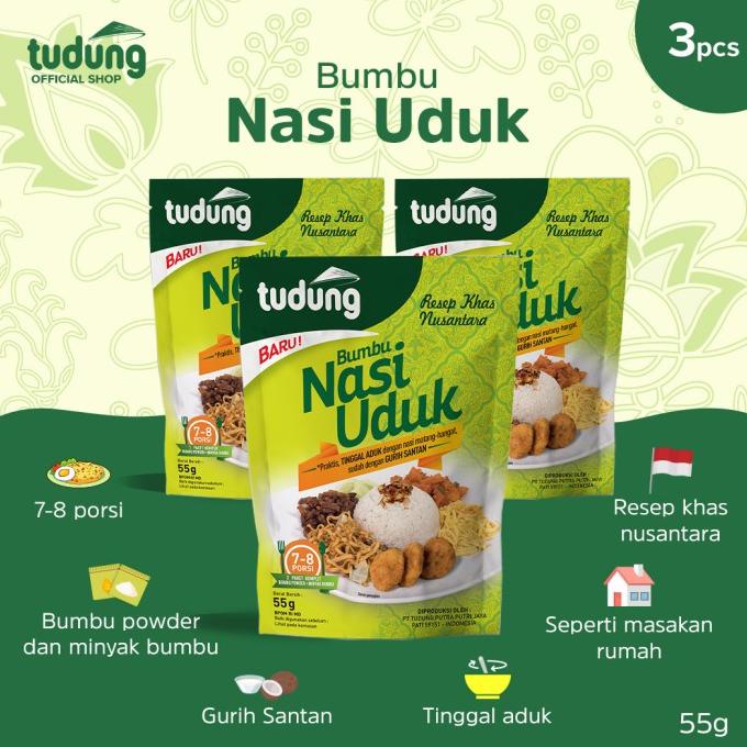 

Tudung Bumbu Nasi Uduk 55gr Bundling 3pcs