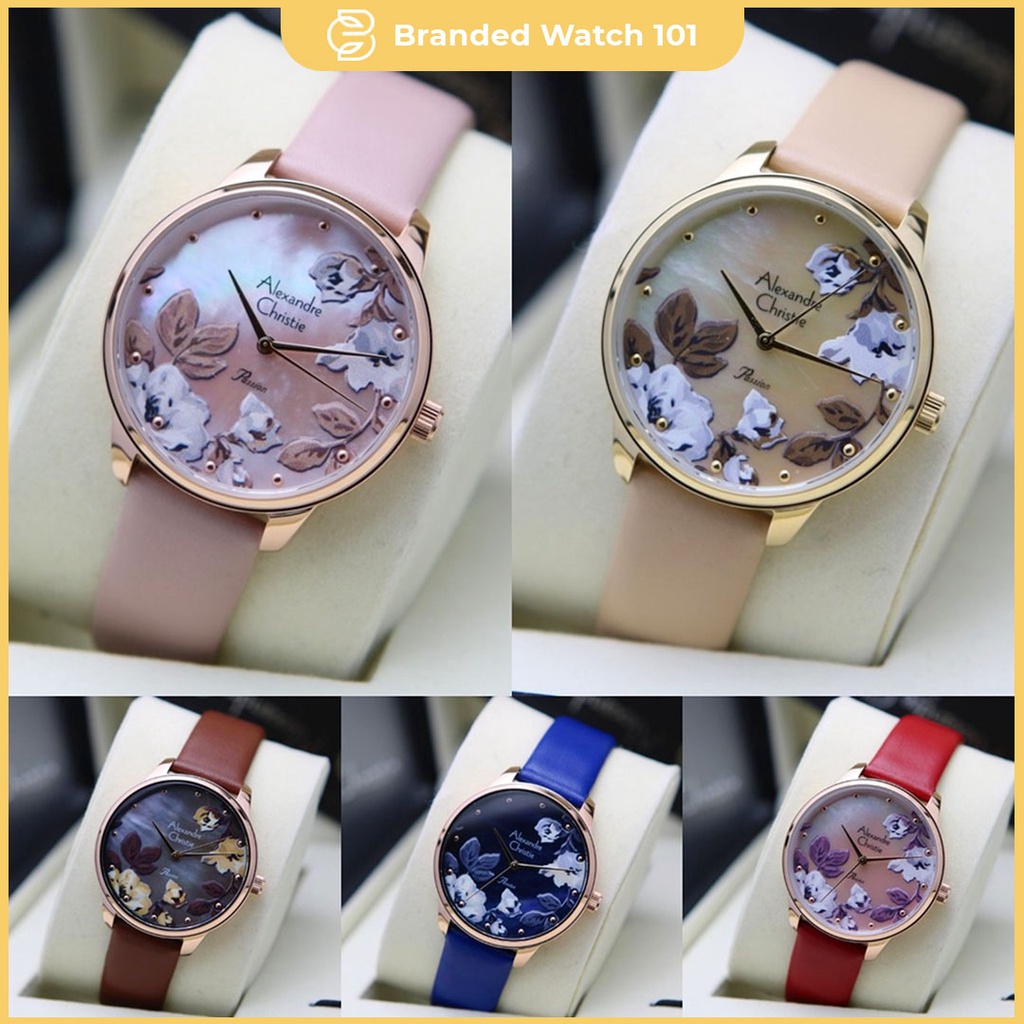 ORIGINAL Jam Tangan Wanita Alexandre Christie AC 2926 / AC2926 / 2926 Garansi Resmi 1 Tahun
