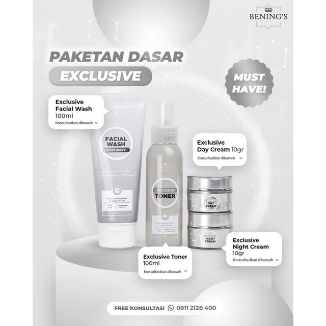 Exclusive BENING’S SKINCARE
