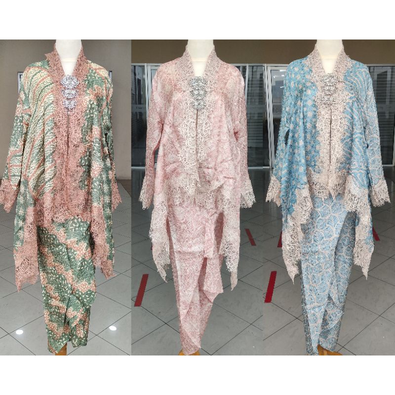 Set outer batik viscose lace Nienfashion