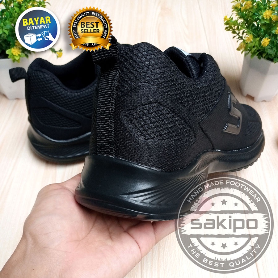 PROMO BTS KEMBALI SEKOLAH !! SEPATU SEKOLAH HITAM POLOS MEREK SAKIPO SD SMP SMA SMK KULIAH UKURAN 36-43 / SEPATU BERTALI ANAK SEKOLAH WARNA HITAM / SAKIPO