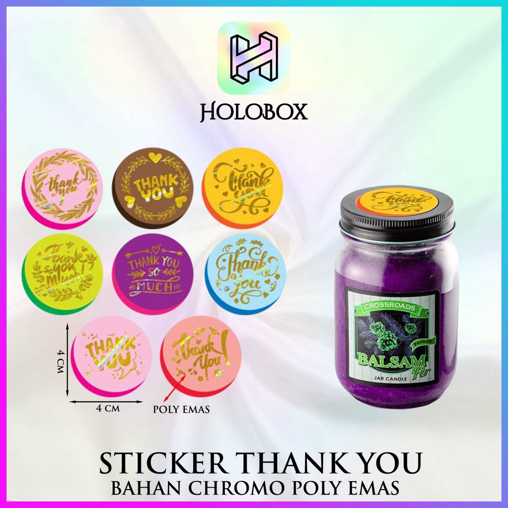 

Sticker|Sticker Thank You|Sticker Murah|Sticker Sealer|S47