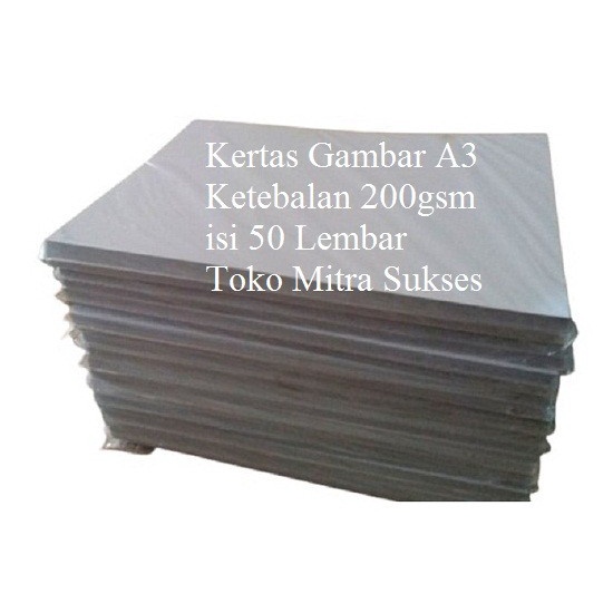 

Promo Bulan Ini Kertas Gambar A3 200Gsm Hot Sale