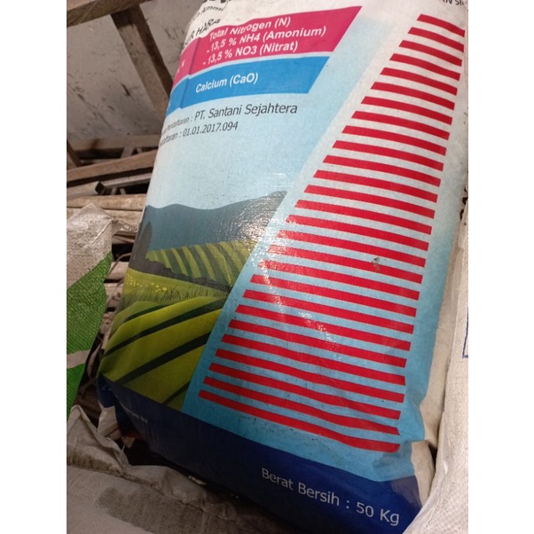 pupuk calsium ammonium nitrat CANTIK 50kg