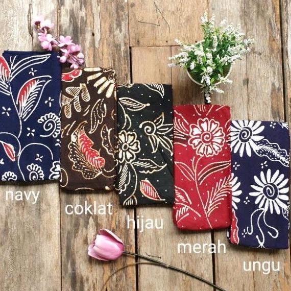 "BJT.18Oc22ᶜ" Sarung batik madura wanita cewek original asli untuk kain bawahan kebaya murah belum d
