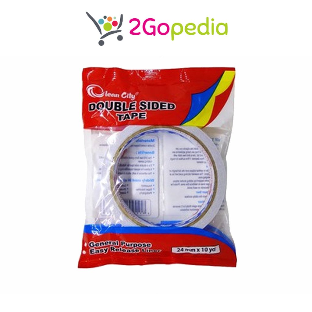 

Isolasi/ Solasi Double Side Tape 0.25x10 Oleancity Grosir Murah Atk