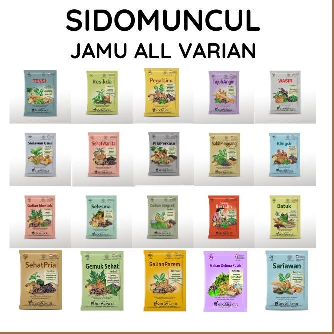

SERBA MURAH SIDOMUNCUL JAMU SEDUH SACHET SIDO MUNCUL JAMU TENSI BATUK SEHAT PRIA 3190 SK88