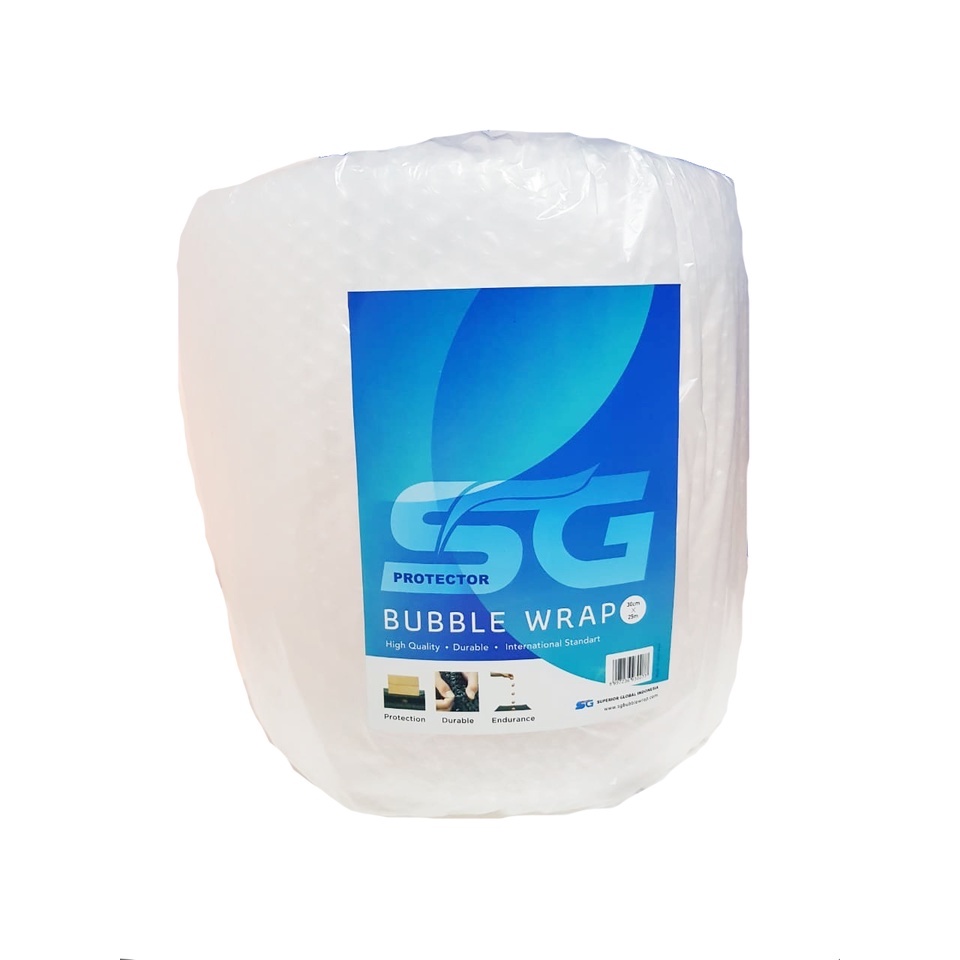 

Bubble Wrap SG 30cm x 25m - 0,33kg Putih