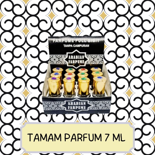 arabian parfum isi 12 Botol 3ml