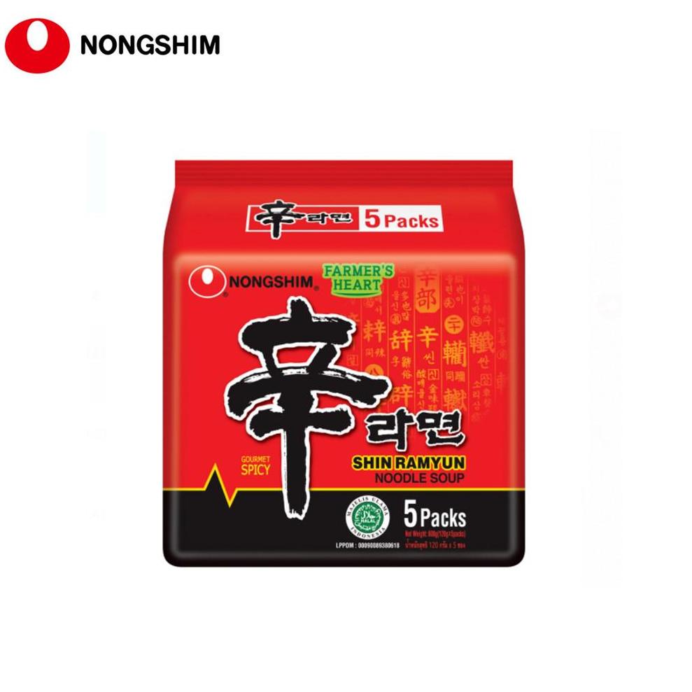 

Tna17 Shin Ramyun Mushroom Mie Instan 5 x 120 gr ...,,