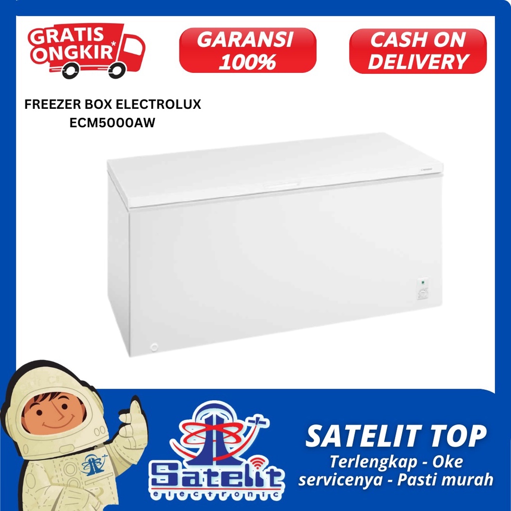 FREEZER BOX / CHEST FREEZER / PENYIMPAN DAGING ELECTROLUX ECM5000AW