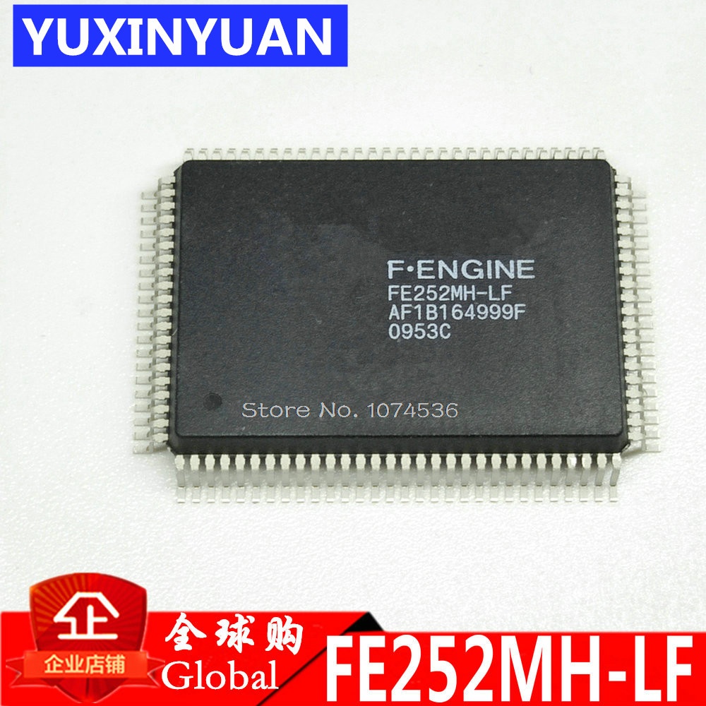 Fe252 FE252MH FE252MH-LF QFP128 QFP-128 Baru original authentic Sirkuit Terintegrasi IC LCD chip Elektronik 1PCS 新边