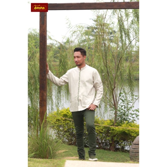 Koko lengan panjang sarimbit D Botanical Dannis Collection