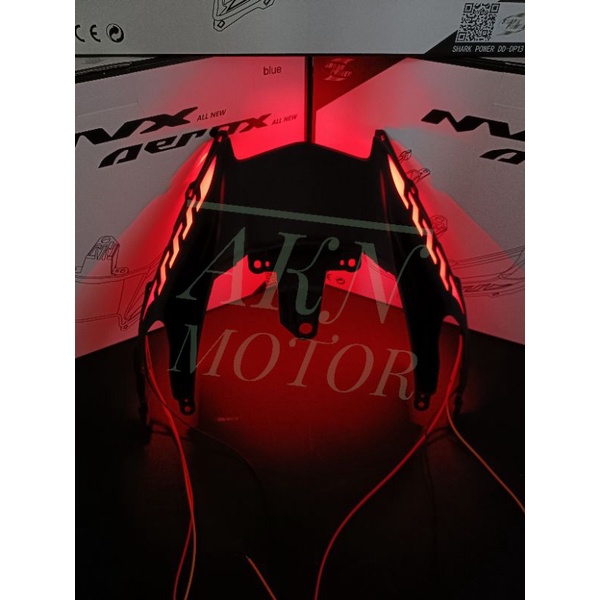 LAMPU UNDERTAIL SHARK POWER YAMAHA AEROX NEW CONNECTED 2021 2022