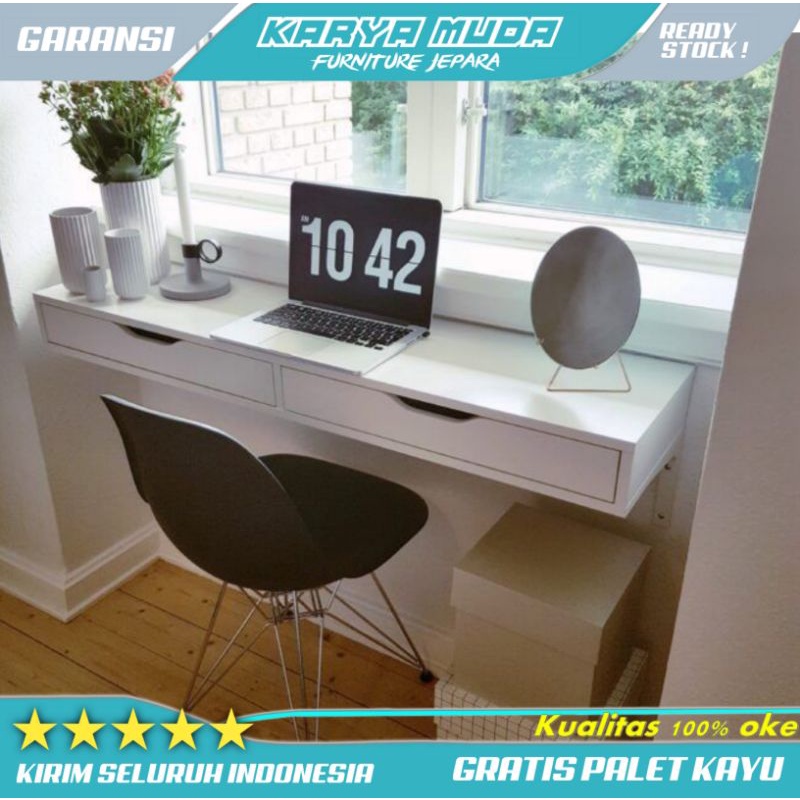 Meja Kerja Meja rias Meja Belajar Gantung Floating