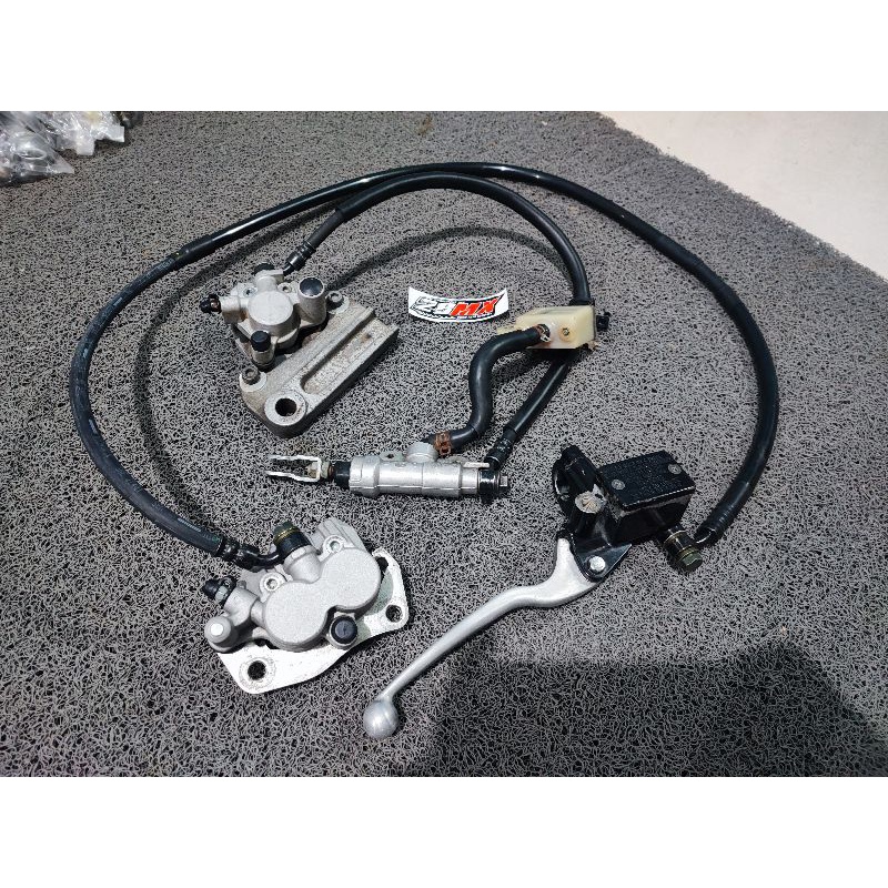 PROMO READY STOK SIAP KIRIM REM SET REMSET CAKRAM ORI ASLI ORIGINAL COPOTAN MOTOR NORMAL KLX BF KLX 