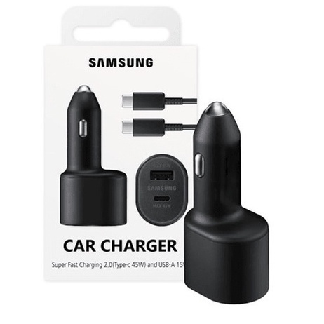 Adaptor charger Samsung Super Fats Charging+kabel data 45W/25W/35W usb-C to C Charger Adaptor Car Mo