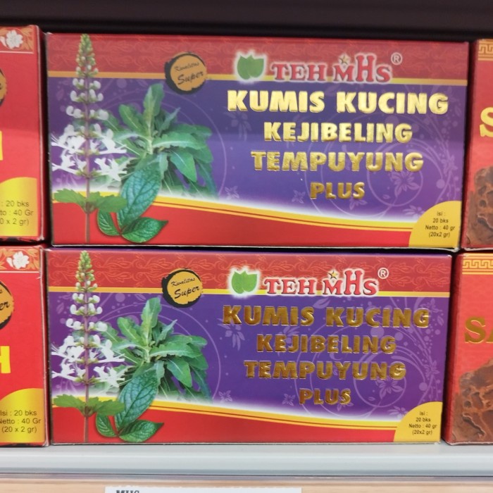 teh mhs kumis kucing kejibeling tempuyung plus 40gr