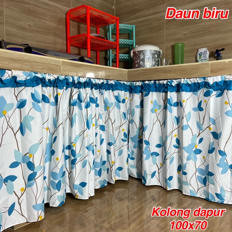 GORDEN KOLONG DAPUR  ••BISA RIQUEST UKURAN•• di etalase satunya••  GRATIS TALI IKAT 1,3.meter