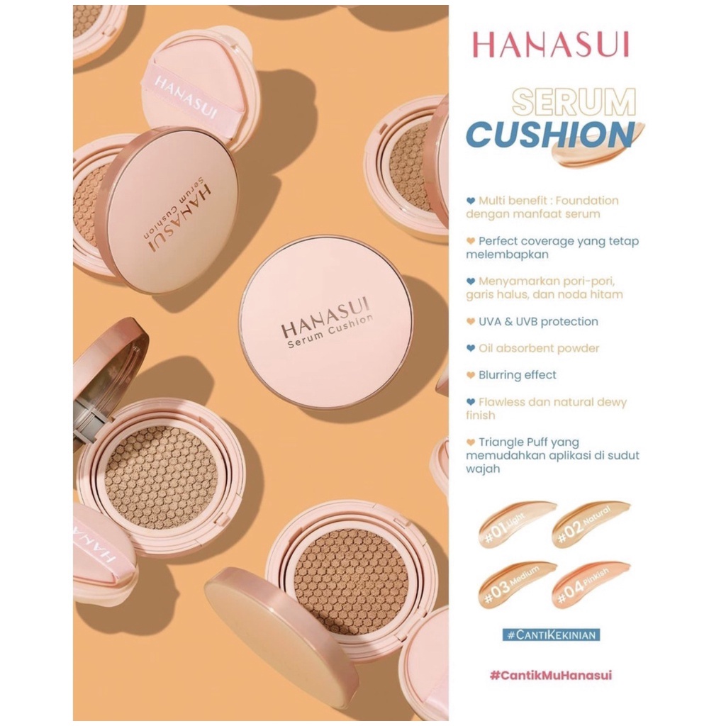 HANASUI Serum Cushion Indonesia